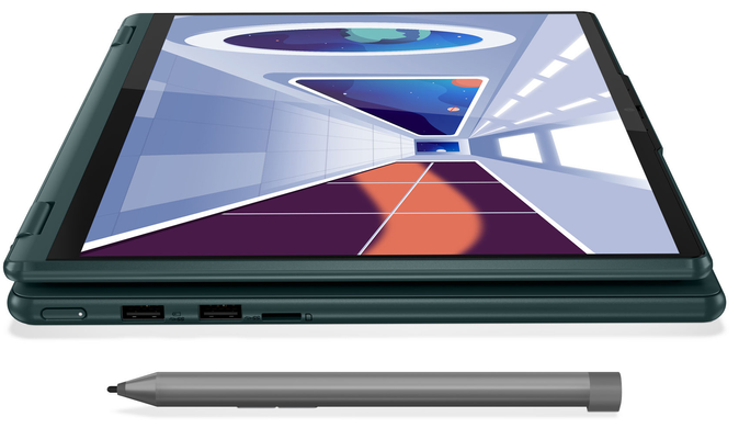 Ноутбук Lenovo Yoga  512 Гб / Ryzen 5 7530U (13ABR8 Dark Teal)