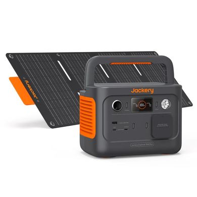 Комплект зарядна станція і панель 40W 300PLS JACKERY