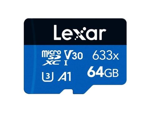 Карта памяти MICRO SDXC LEXAR 64GB UHS-I