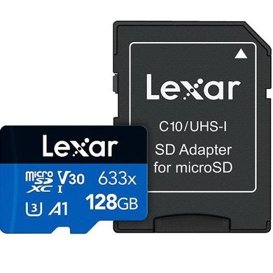 Карта памяти MICRO SDXC LEXAR 128GB UHS-I