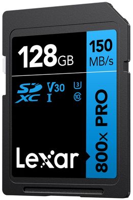 Карта памяти SDXC LEXAR 128GB UHS-I