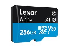 Карта пам’яті MICRO SDXC LEXAR 256GB UHS-I