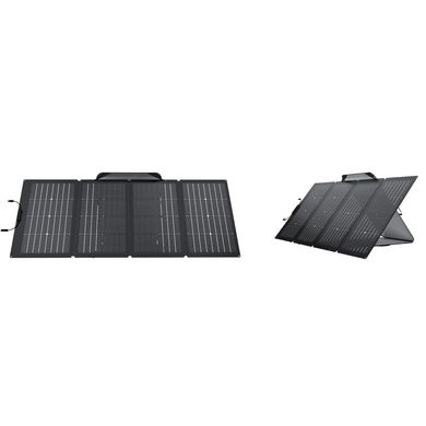 Двухстороння портативна сонячна панель EcoFlow 220W Bifacial Portable Solar Panel