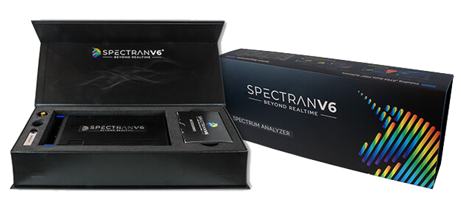 аналізатор хвилі для глушіння дронів та БПЛА AARONIA AG Spectran v6 x