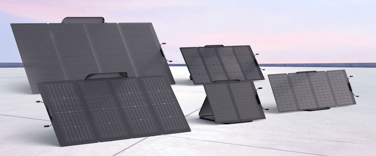Ecoflow solar panels представлення модельного ряду