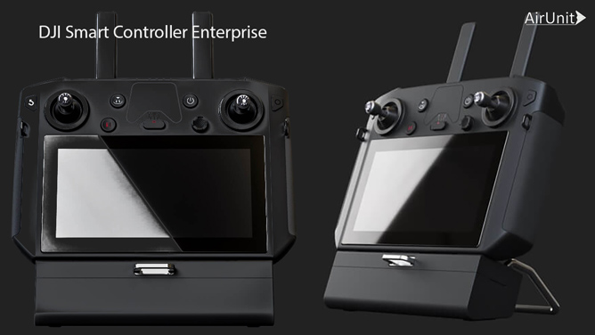 DJI Smart Controller Enterprise оснащений надяскравим 5,5-дюймовим дисплеєм 1080p, який забезпечує чітку видимість навіть під прямими сонячними променями.